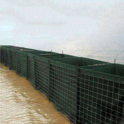 proteção da terraplenagem da inundação da parede de retenção de Gabion da corrosão de 3mm anti
