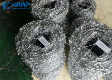 Arame farpado da lâmina da prisão, tratamento galvanizado mergulhado quente da rede de arame da lâmina