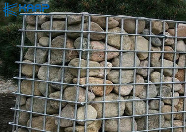 Tratamento de superfície soldado do baixo carbono da parede da rocha da rede de arame do Rebar vário para o crescimento da planta