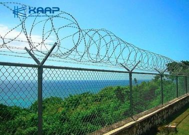 De grande resistência resistente galvanizado decorativo da cerca do elo de corrente para a segurança