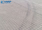 Fáceis resistentes à corrosão materiais do HDPE da rede de arame da construção do balcão instalam